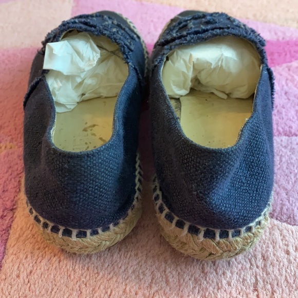 CHANEL Denim/Black Espadrilles - Picture 4 of 4